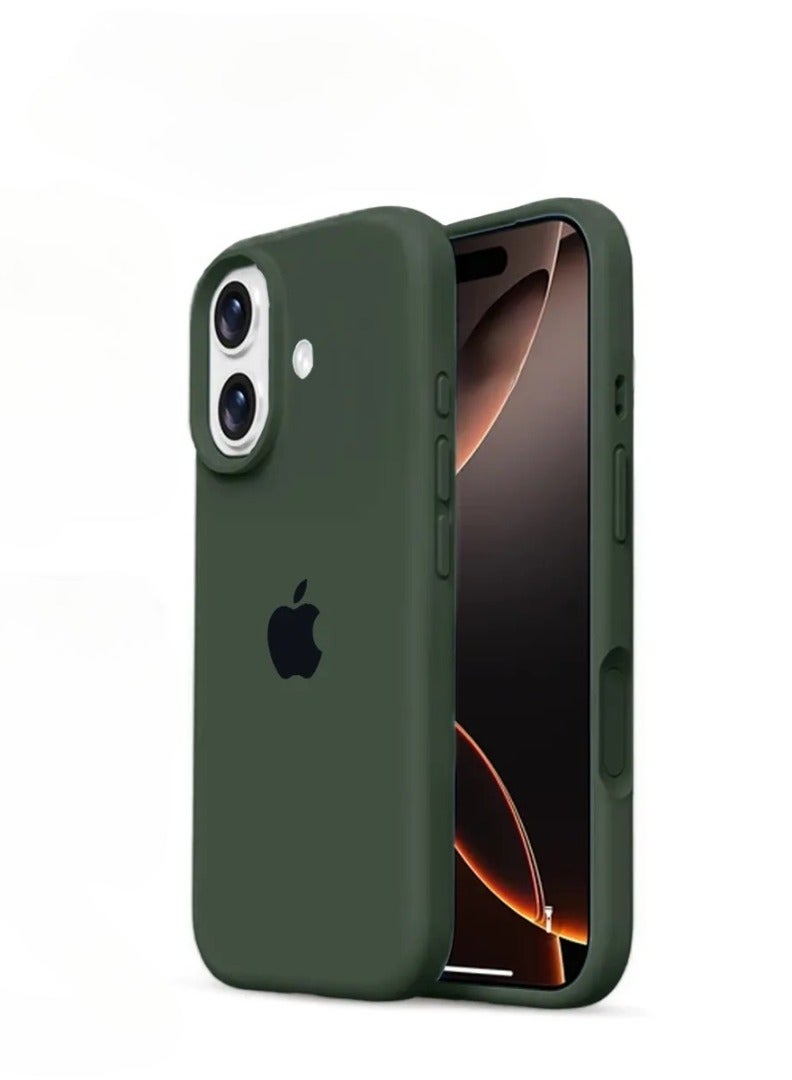 iPhone 17 Case Liquid Silicone Full-Body Protection Cover For iPhone 17 Smooth Finish Stylish Case with Microfiber Lining Cover For iPhone 17 6.3-inch - Image 1